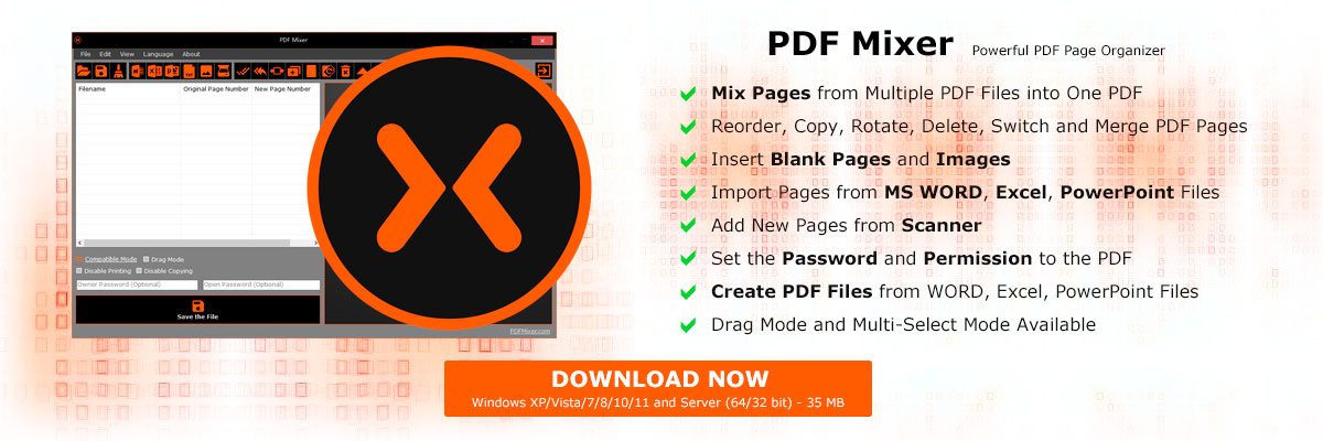 PDF Mixer