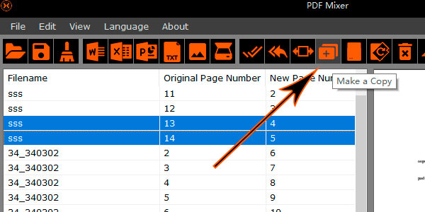 Make Copies of PDF Pages in a PDF File